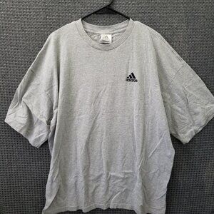 Adidas Gray T shirt Mens 2 XL